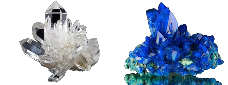 Hình thái và màu sắc lung linh của các tinh thể