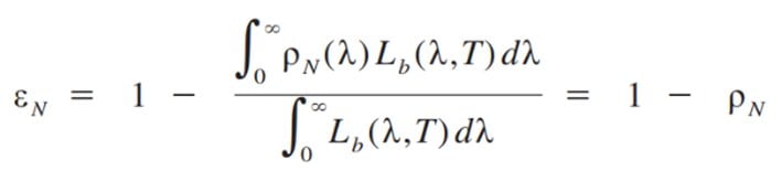 công thức đo độ phát xạ