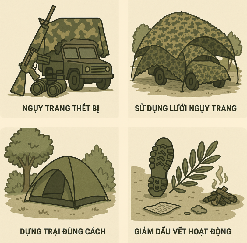 Hướng dẫn thực hành ngụy trang hiệu quả – Bí quyết tối ưu từ chuyên gia 4 Hình ảnh minh họa về ngụy trang