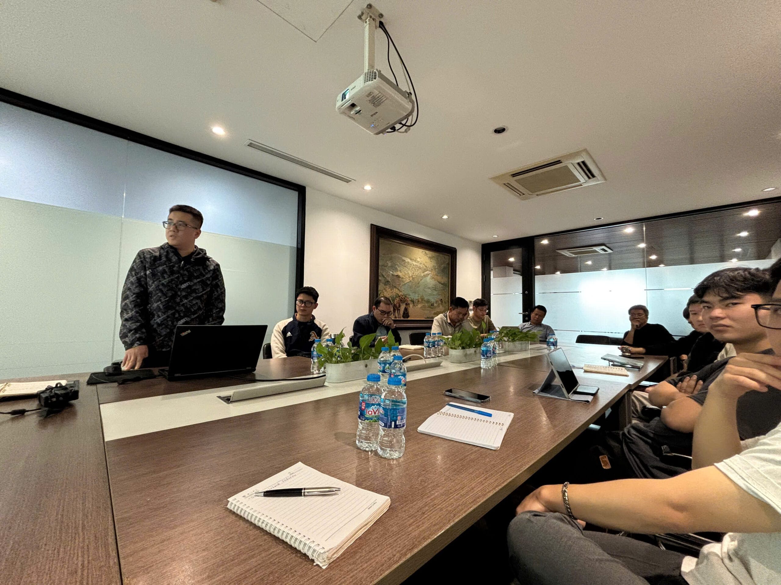 TECOTEC Seminar Giới Thiệu Công Nghệ Nuôi Kéo Germanium bằng phương pháp Czochralski tại Việt Nam 2025 11 Speaker: Ths. Mai Đức Luân trình quày kết quả quá trình phát triển đi đến làm chủ công nghệ kéo Germanium