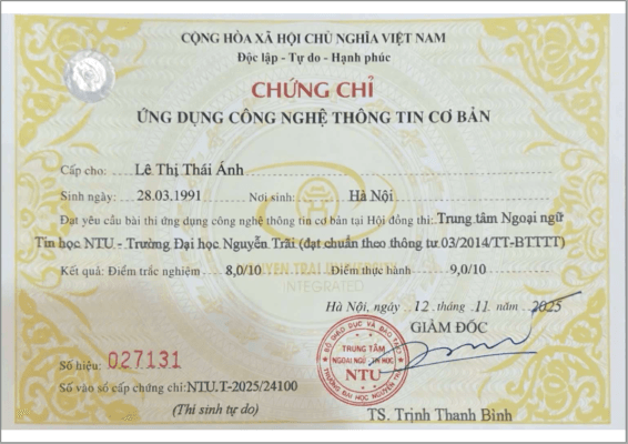 Đội ngũ nhân sự 2025 – Nền tảng cho chất lượng và sự phát triển bền vững của TECOTEC OES 9 Một trong số c