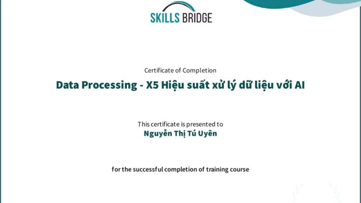 Đội ngũ nhân sự 2025 – Nền tảng cho chất lượng và sự phát triển bền vững của TECOTEC OES 7 Chứng chỉ của nhân sự TECOTEC OES năm 2025
